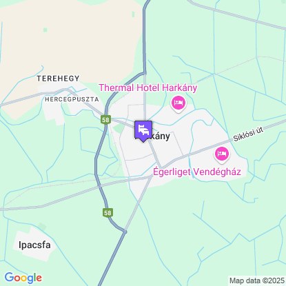 Ametiszt Hotel a trkpen