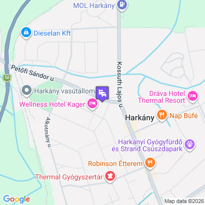 Paprika Vendégház a térképen